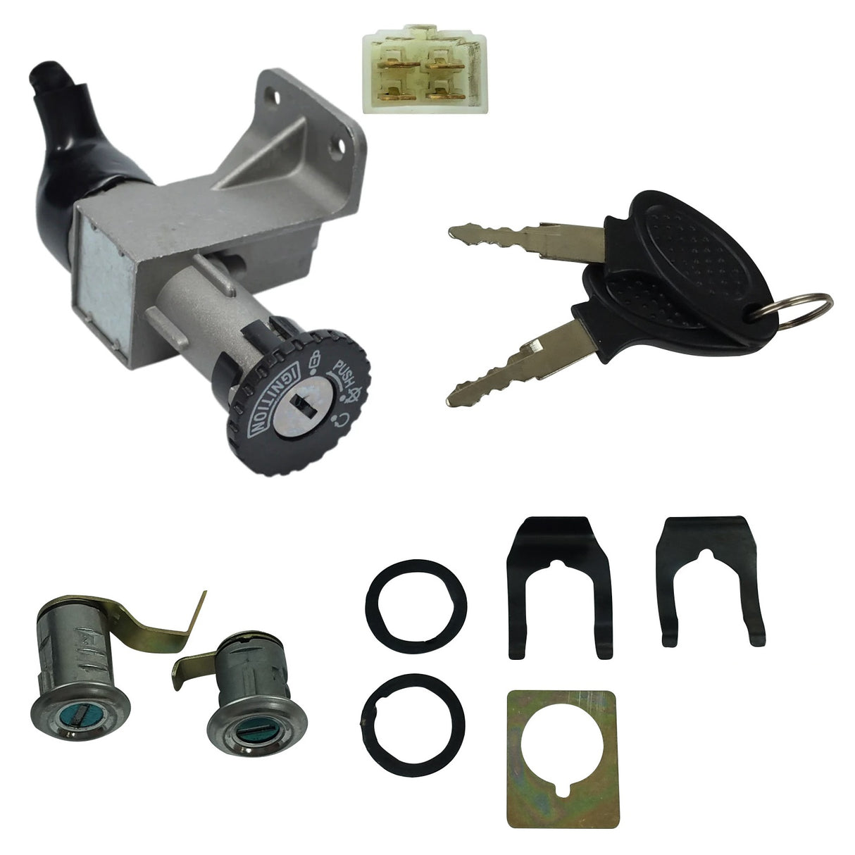 Ignition Switch & Keys, Lock Set