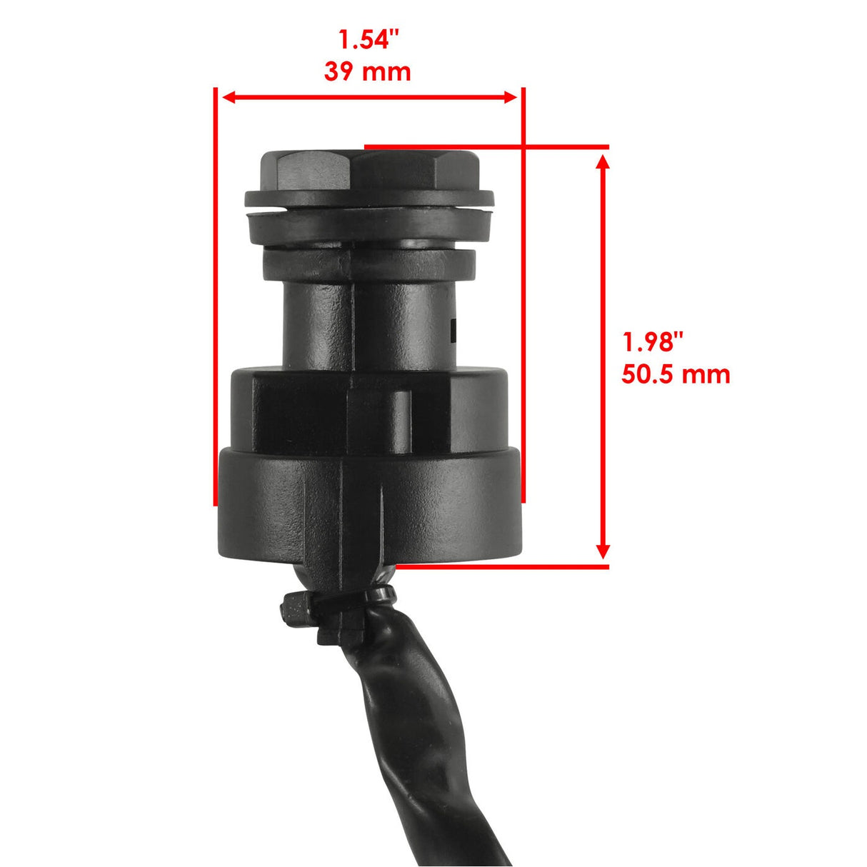 Ignition Key Switch Yamaha ATV 2-Wire