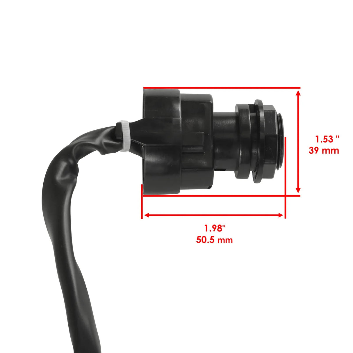 Ignition Key Switch 4 Wire for Yamaha Warrior Yfm350 Atv Plug 2001 2000 1999 1998 1997 1996