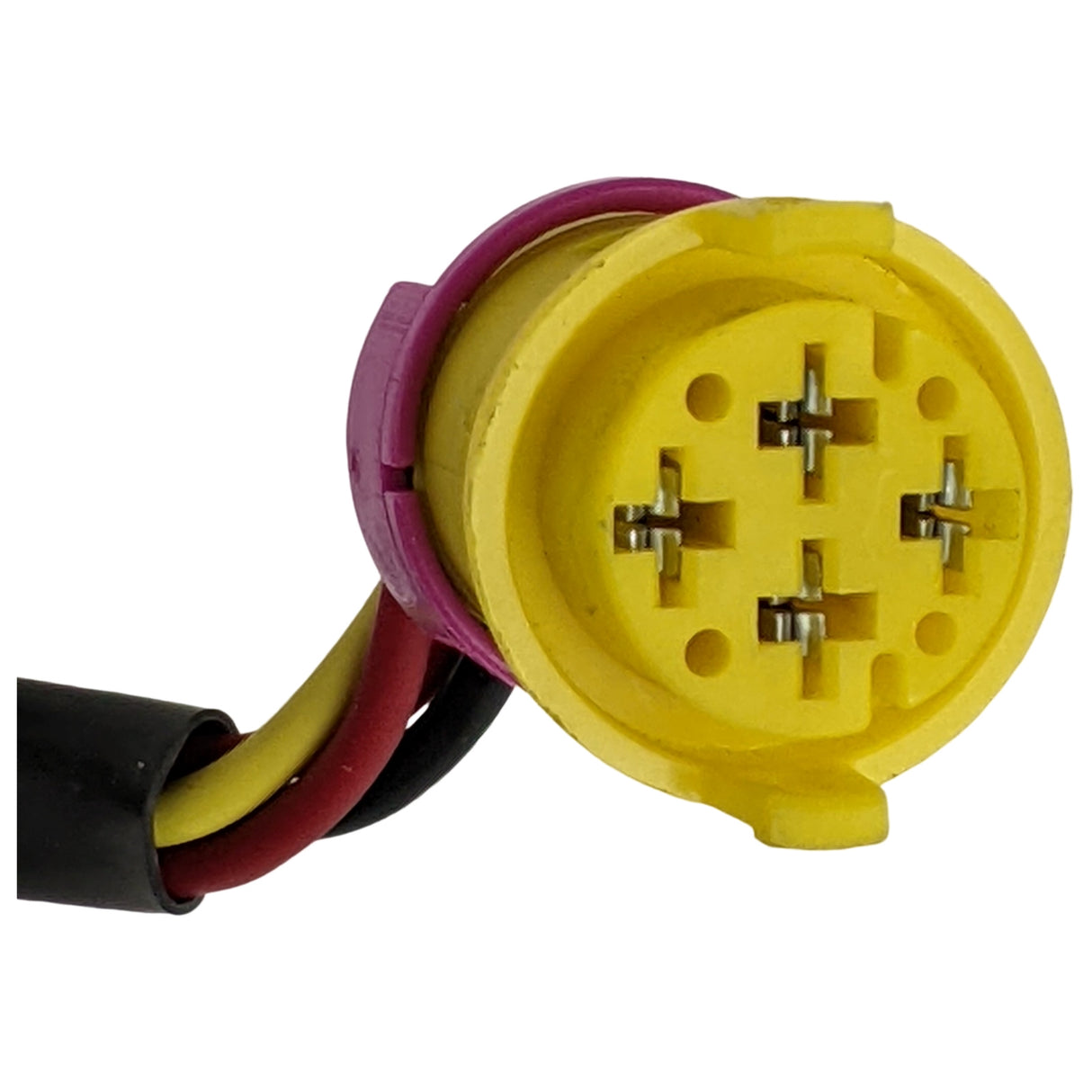 Key Ignition Switch - 4 Wire - 14" Harness Connector Plug