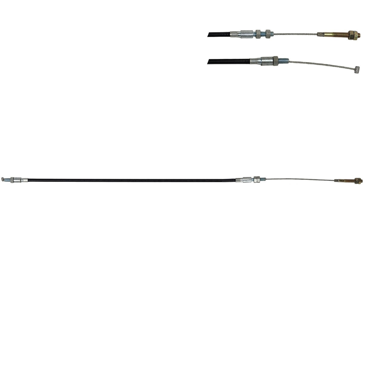 RedCap 64.5cm (25 3/8 In) Parking Brake Cable - Specifically Designed for - Kandi KD-125FM5 Go Kart & 125cc 2-seat Go Karts, Enhanced Durability for Improved Performance & Safety