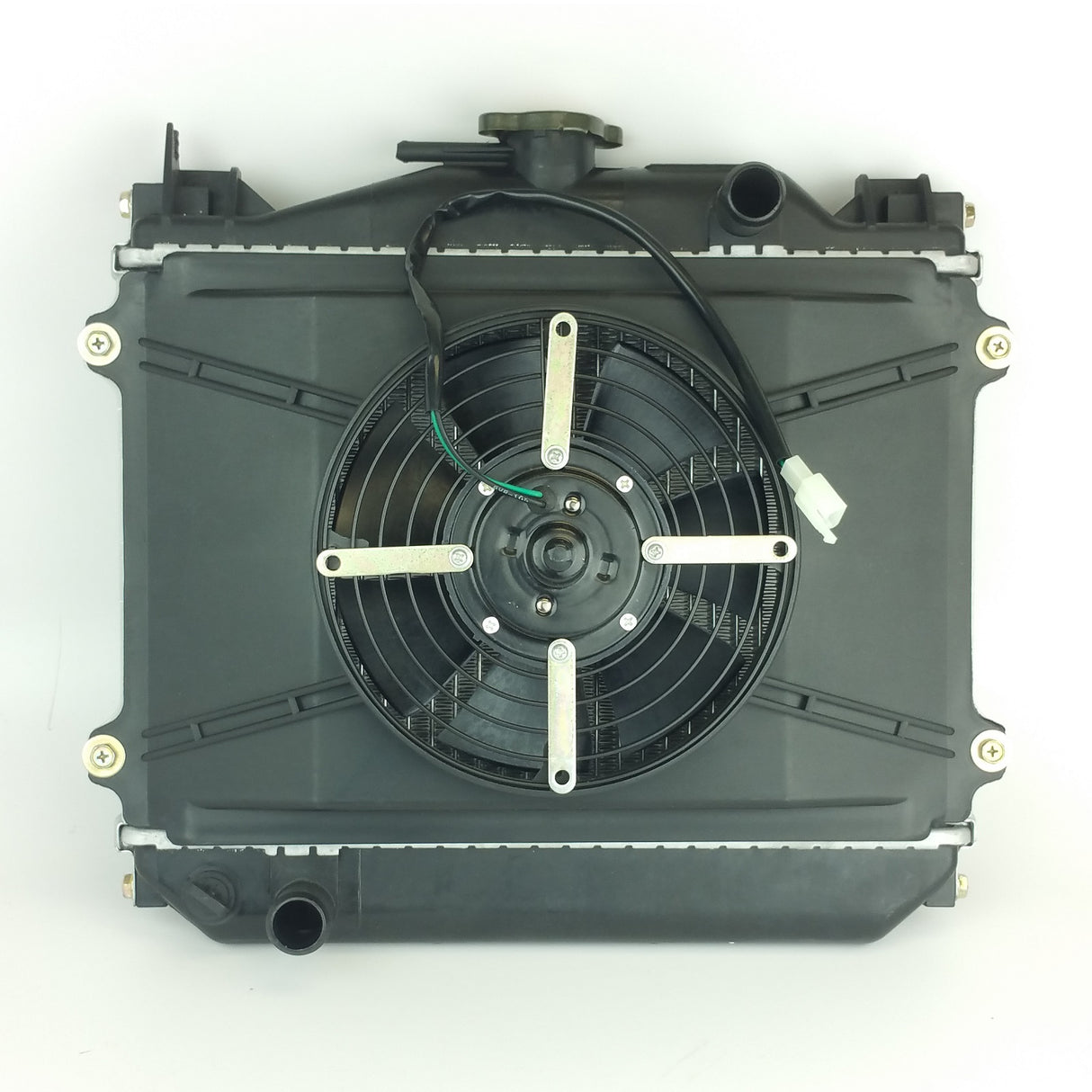Radiator with Fan, Kandi Go Kart, 250cc
