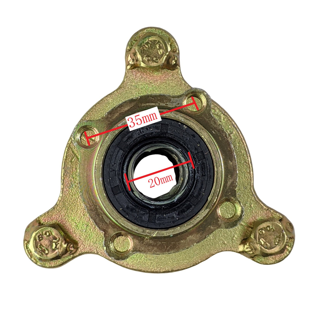 Front Hub Assembly, 110cc Kandi Go Karts
