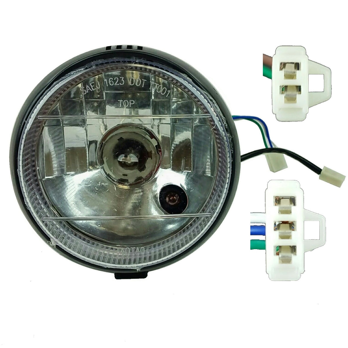 Headlight Go Kart Motorcycle Kinroad Kandi Roketal SUNL Baja 150cc 250cc Fog 06