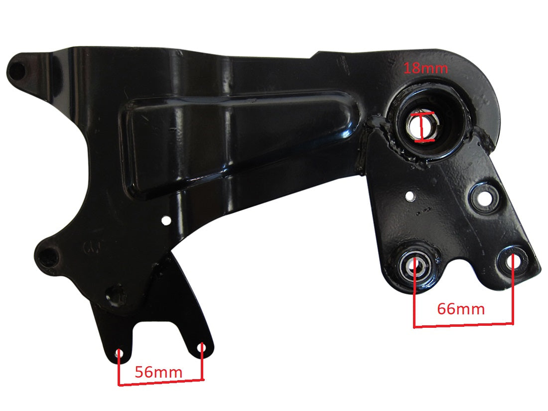 Rear Wheel Three Corner Connection Board Frame 150cc Scooter Moped