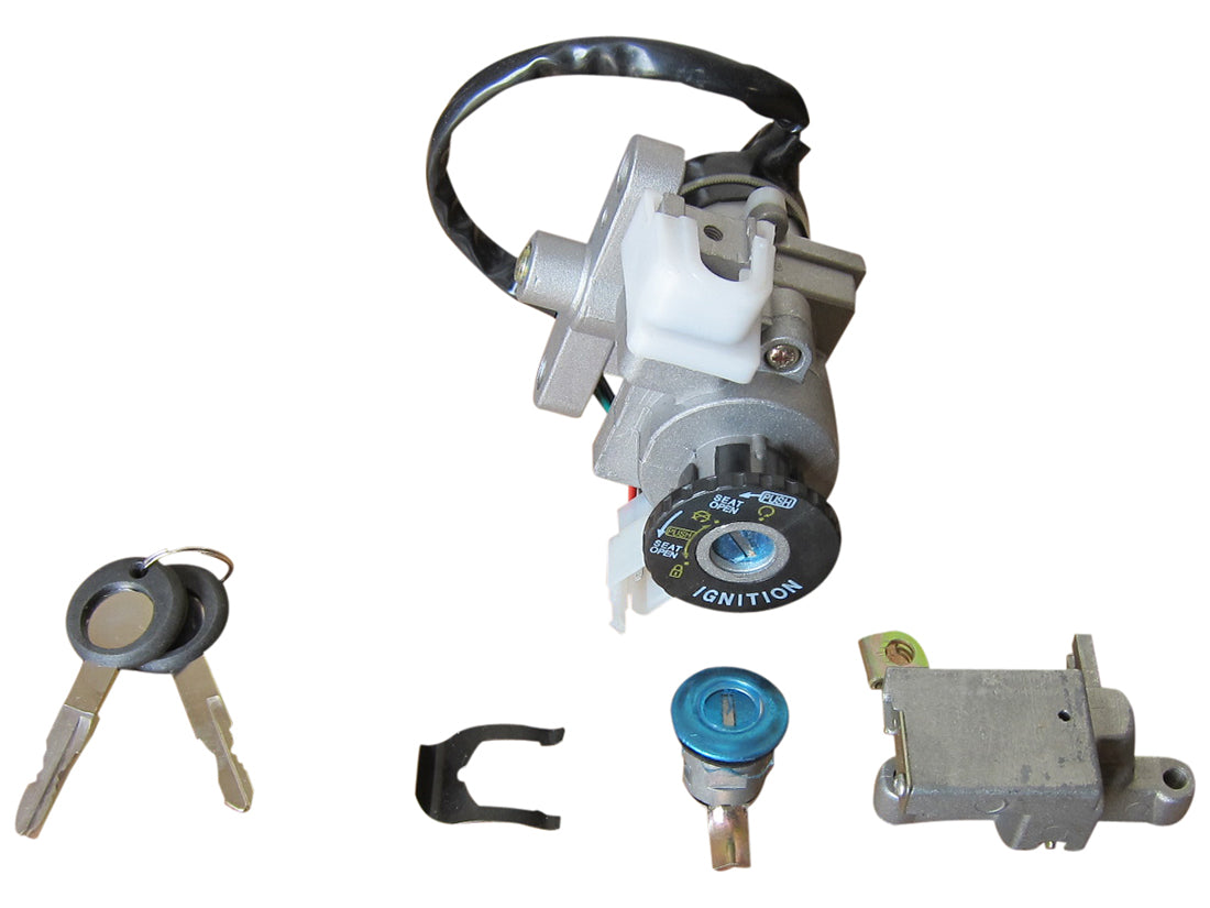 IGNITION LOCK KEY SWITCH SET CHINESE SCOOTER GY6 4 STROKE 50-150cc TAOTAO JONWAY