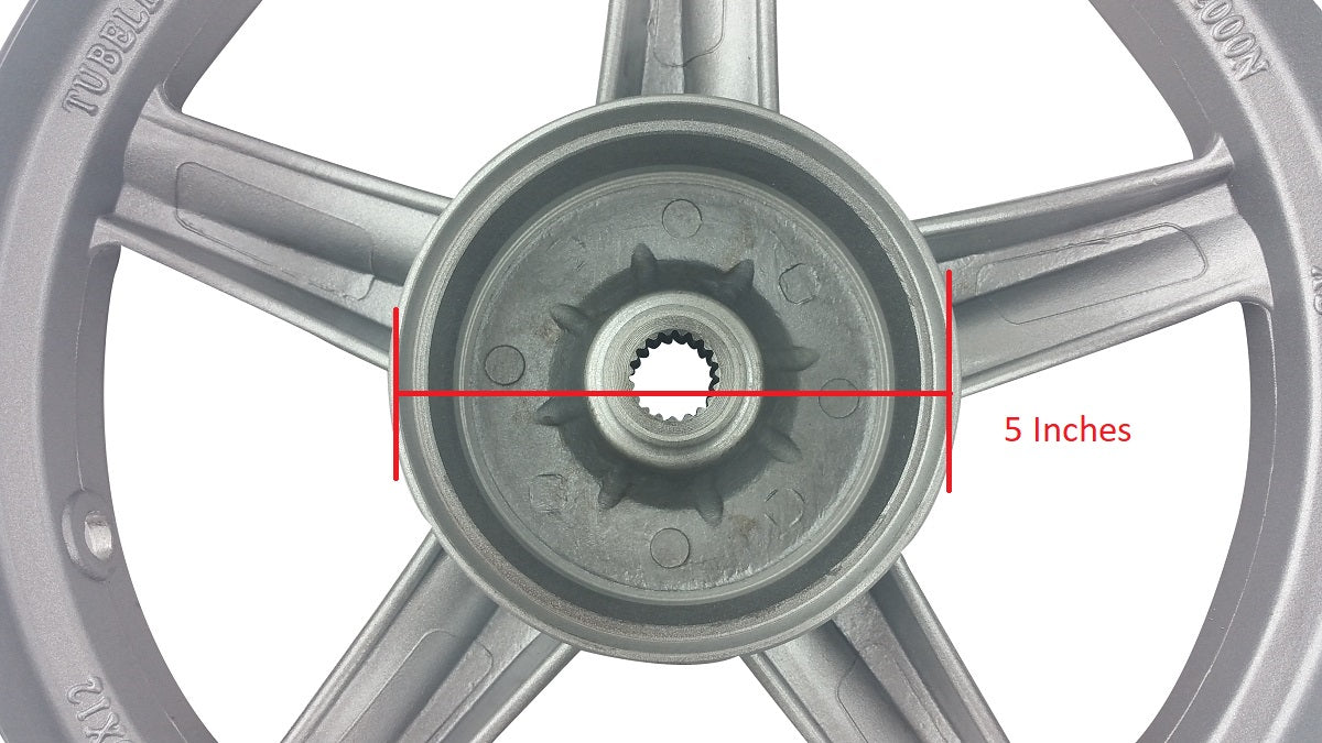 12" Inch Rear Rim 49 50cc TaoTao Peace New Gy6 Scooters Mopeds MT2.50x12