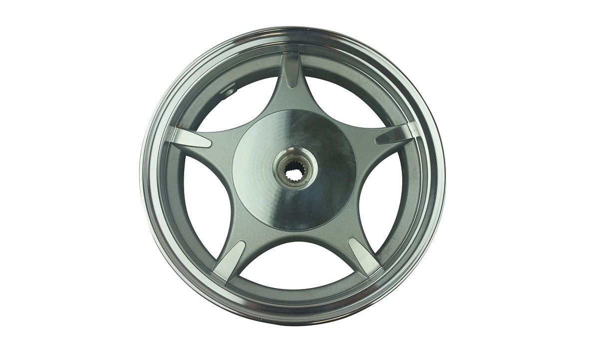 10 Inch Chrome Rear Rim 49 50cc TaoTao Peace New Gy6 Scooters Mopeds MT2.50x10