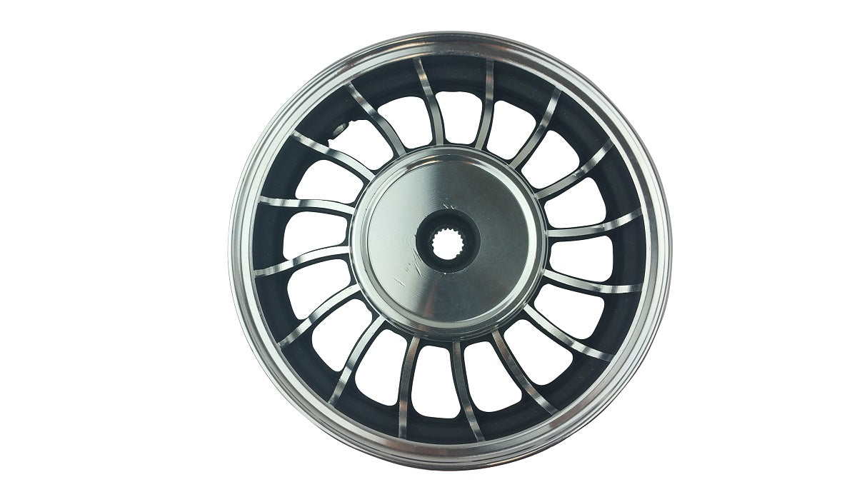 10 Inch Chrome Rear Rim 49 50cc TaoTao Peace New Gy6 Scooters Mopeds MT2.15x10