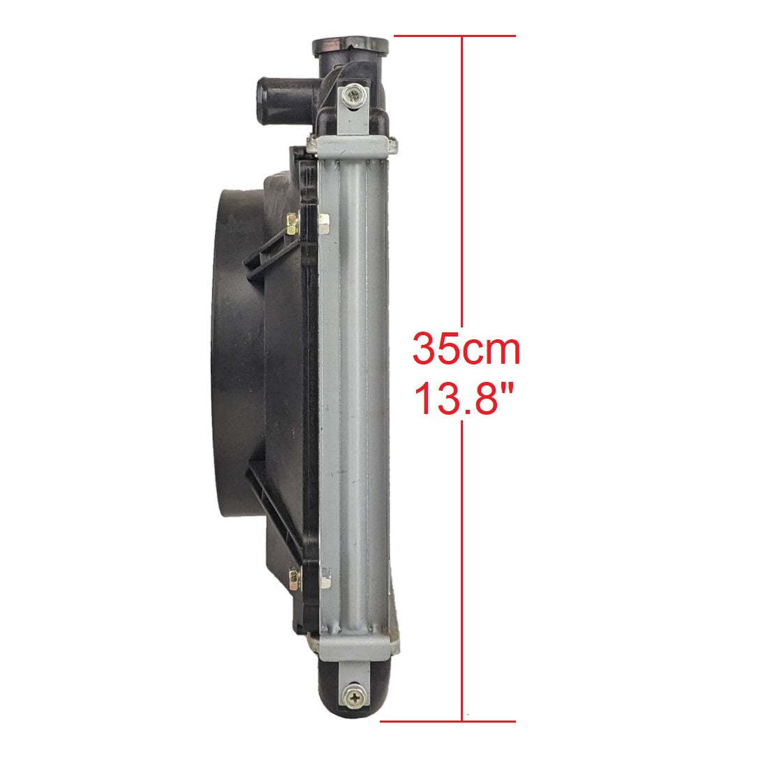 Radiator Cooling Fan Full Aluminum for 175cc 200cc 250cc 300cc Go Kart ATV Quad Buggy Dazon Kandi Kinroad