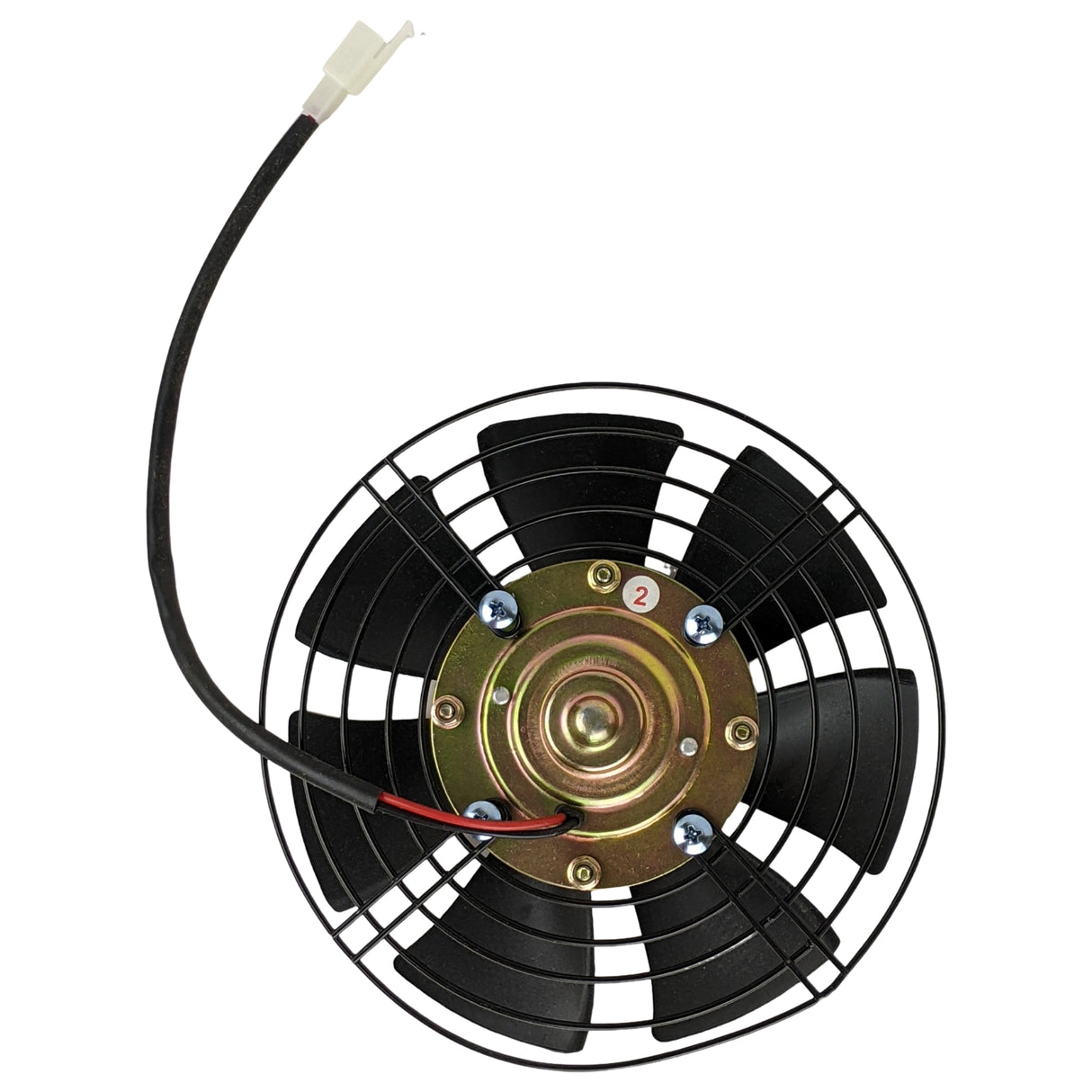 12V Electric Radiator Cooling Fan Assembly 7 Blade fan for 175cc-300cc ATV Quad Buggy Model
