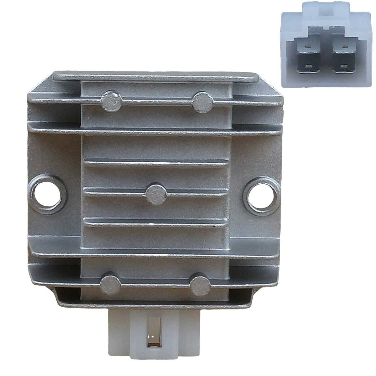 Voltage Regulator - 4 Pin - GY6 50cc 150cc Scooter Roketa, Taotao Jonway, Tank