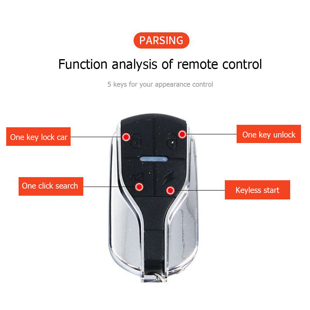 Remote Control Alarm Antitheft Security System Electric Scooter Moped