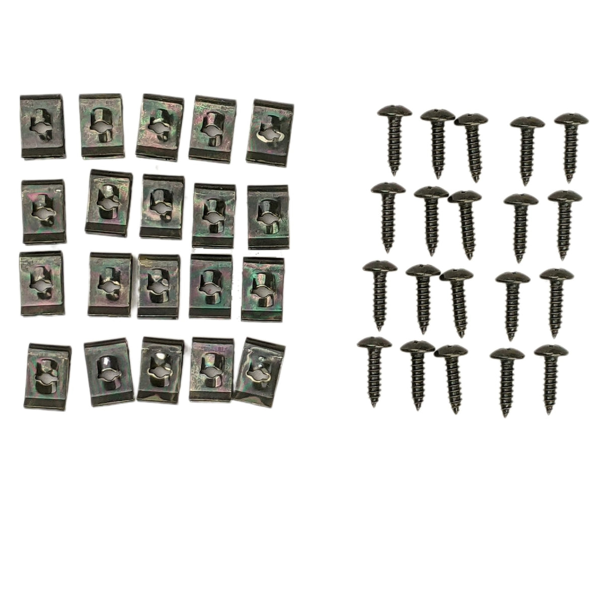 Scooter GY6 20x Plastic Body Screw Hardware Clips Chinese Tao Tao Peace 50-150cc