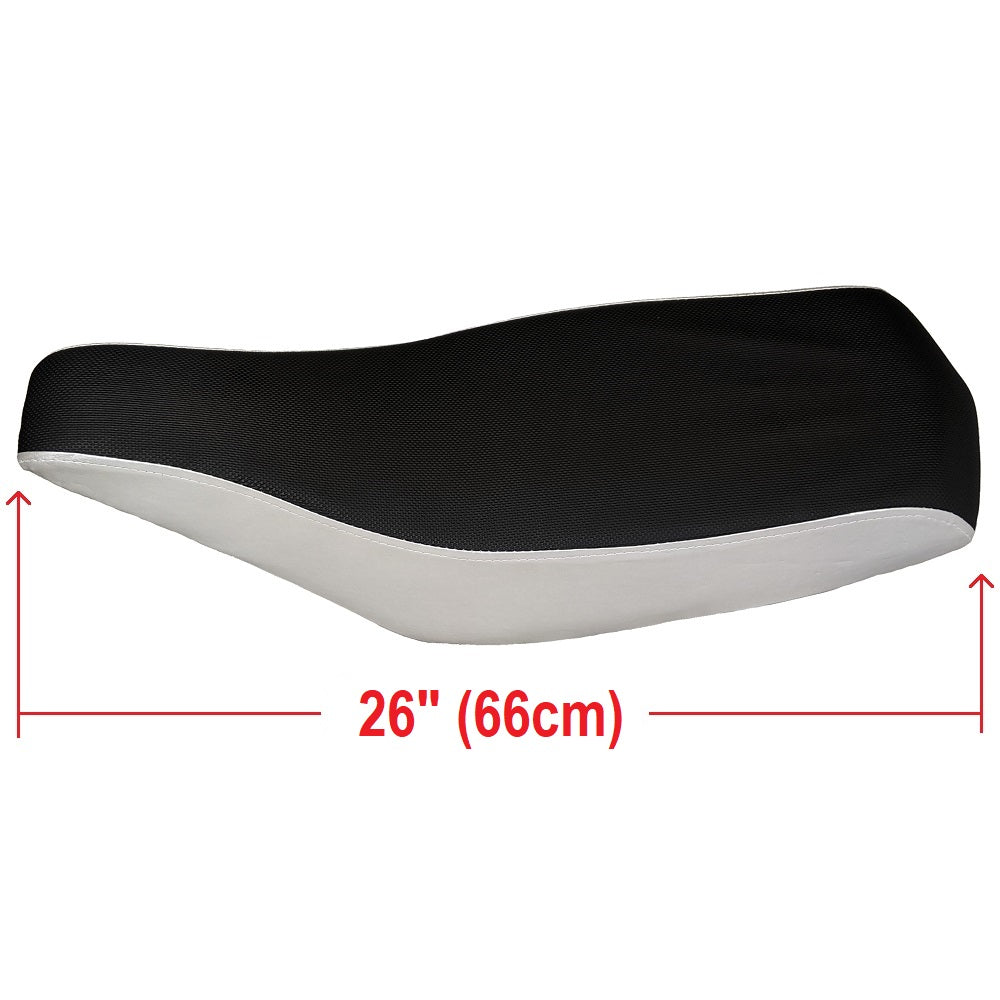 Seat 26 Inch Kazuma Falcon 110cc, 150cc 250cc ATV Replacement Redcat Black/Gray Baby