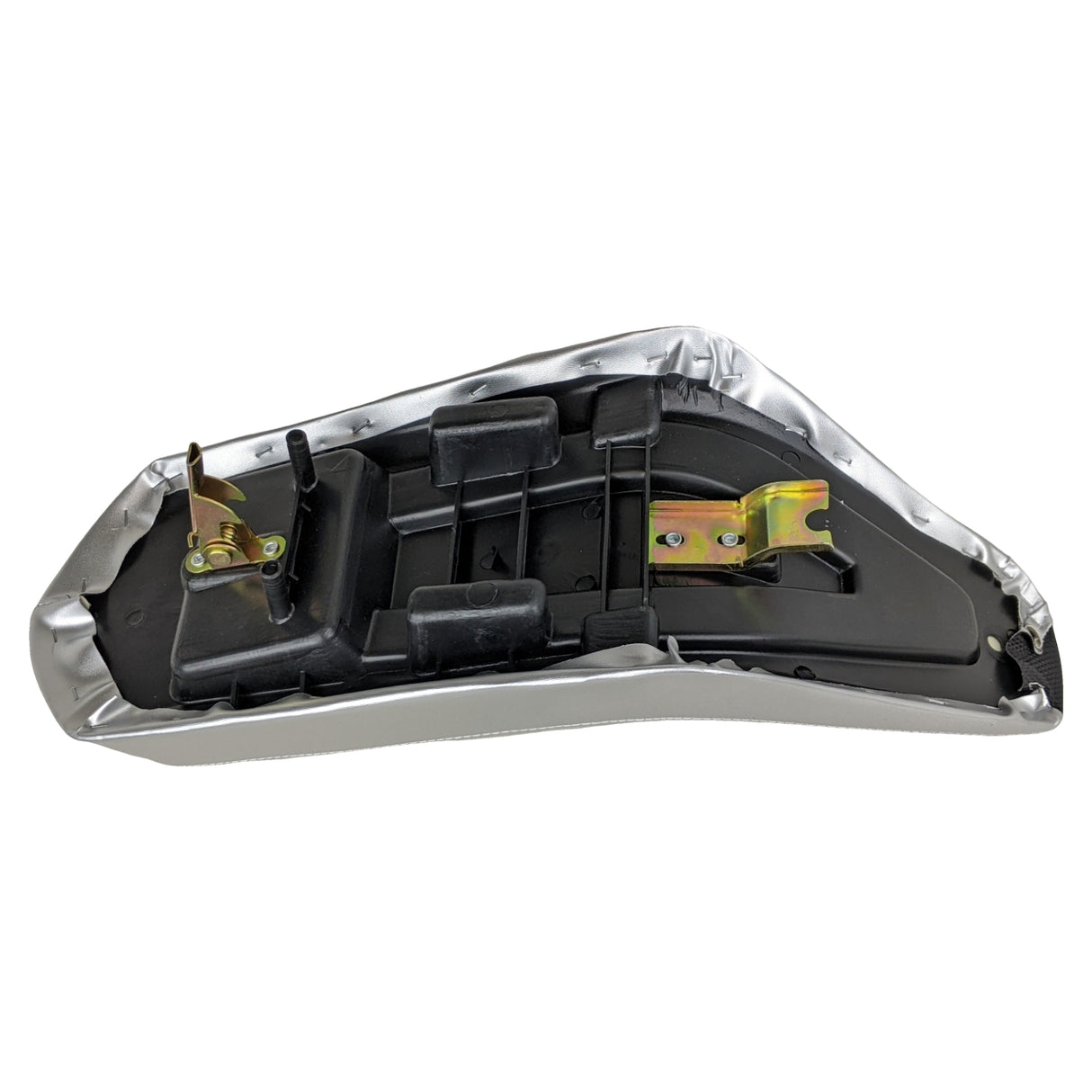 Seat 22 Inch ATV Taotao ATA125G Cheetah Coolster 3125C 3125CX Cougar Jet 9 10 Black & Silver
