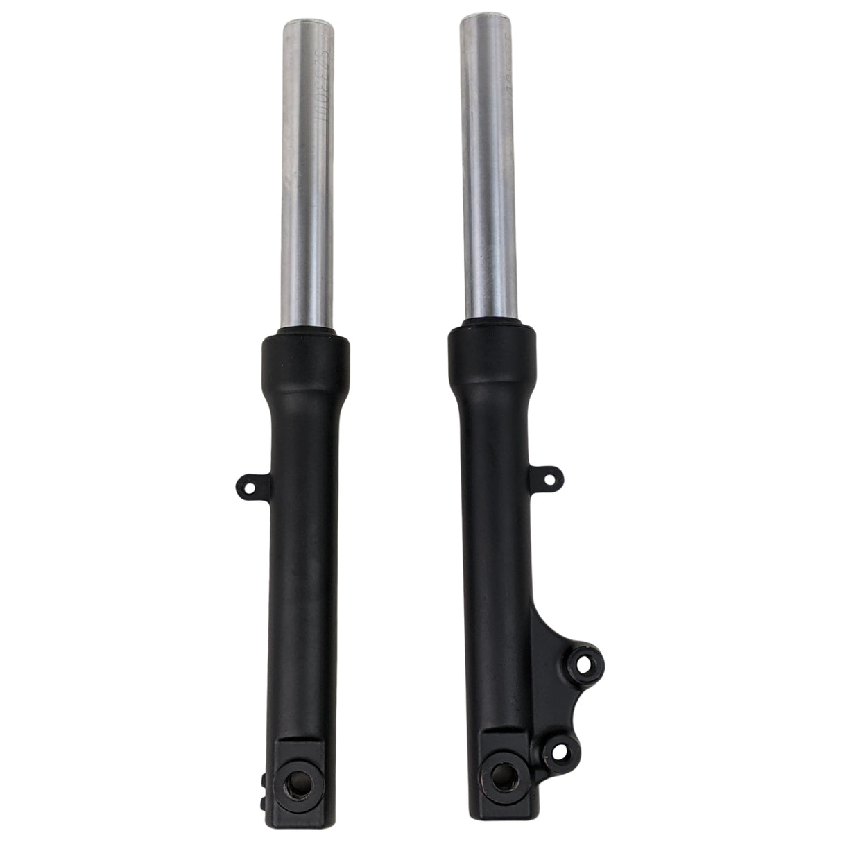 15" Set Front Shock Absorber Assembly - Designed for 50cc Jonway YY50QT-21, Gy6 50cc, Scooter Moped - Left & Right Shocks (Black)