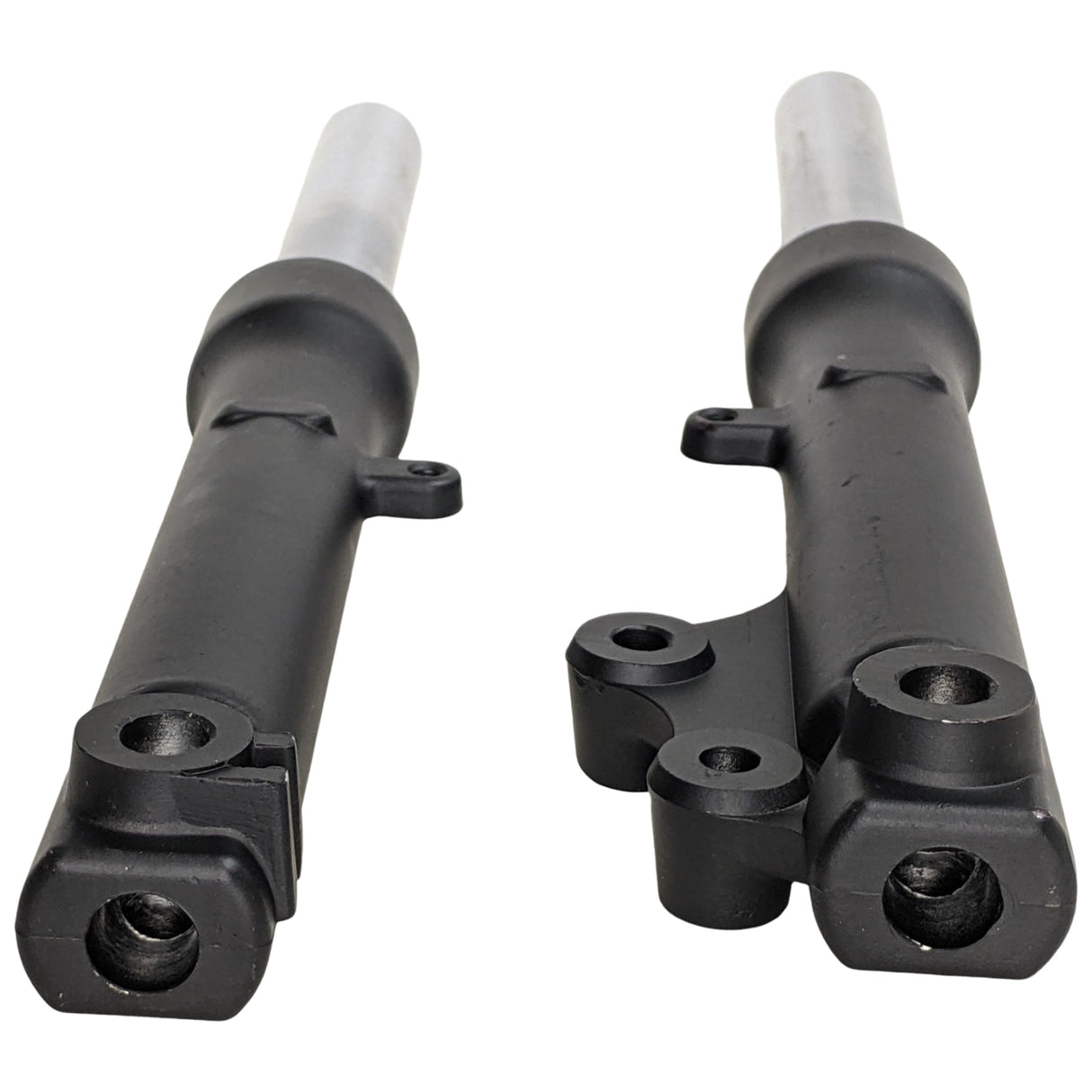 15" Set Front Shock Absorber Assembly - Designed for 50cc Jonway YY50QT-21, Gy6 50cc, Scooter Moped - Left & Right Shocks (Black)