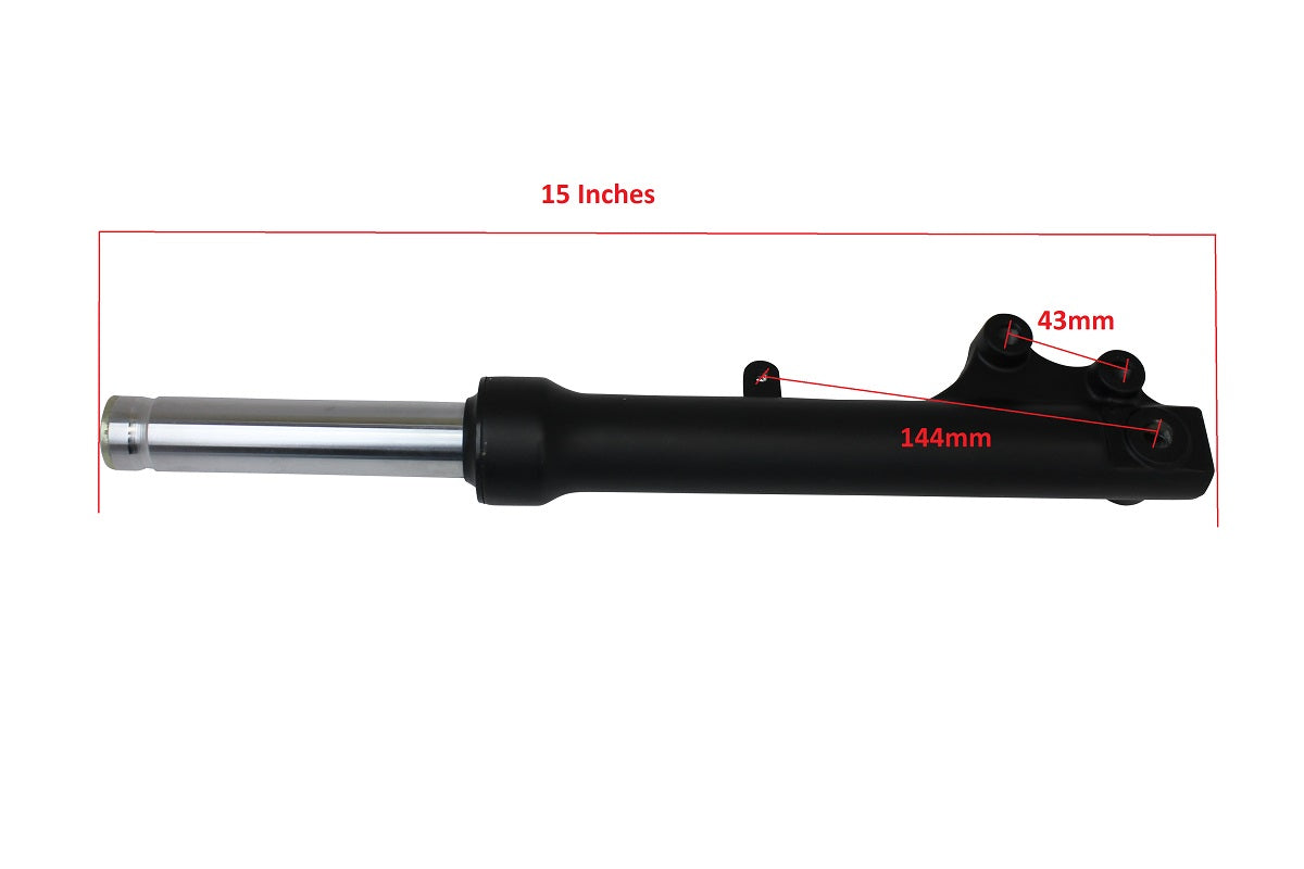 RIGHT SIDE ONLY Front Forks Jonway YY50QT-21 Scooter Moped GY6 Right Shocks 50cc