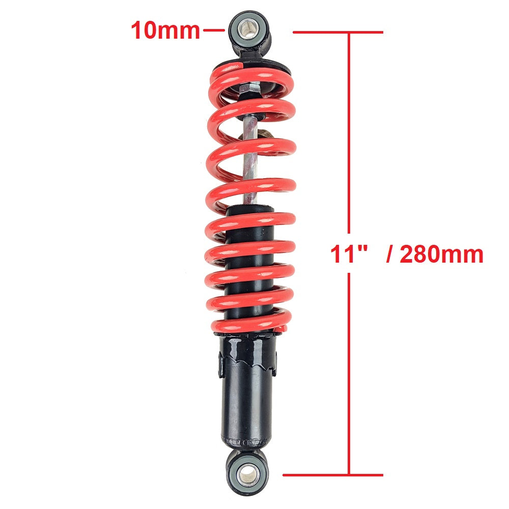 11" Rear Shock Suspension Assembly 50cc 70cc 90cc 110cc 125cc ATV Go kart Bike