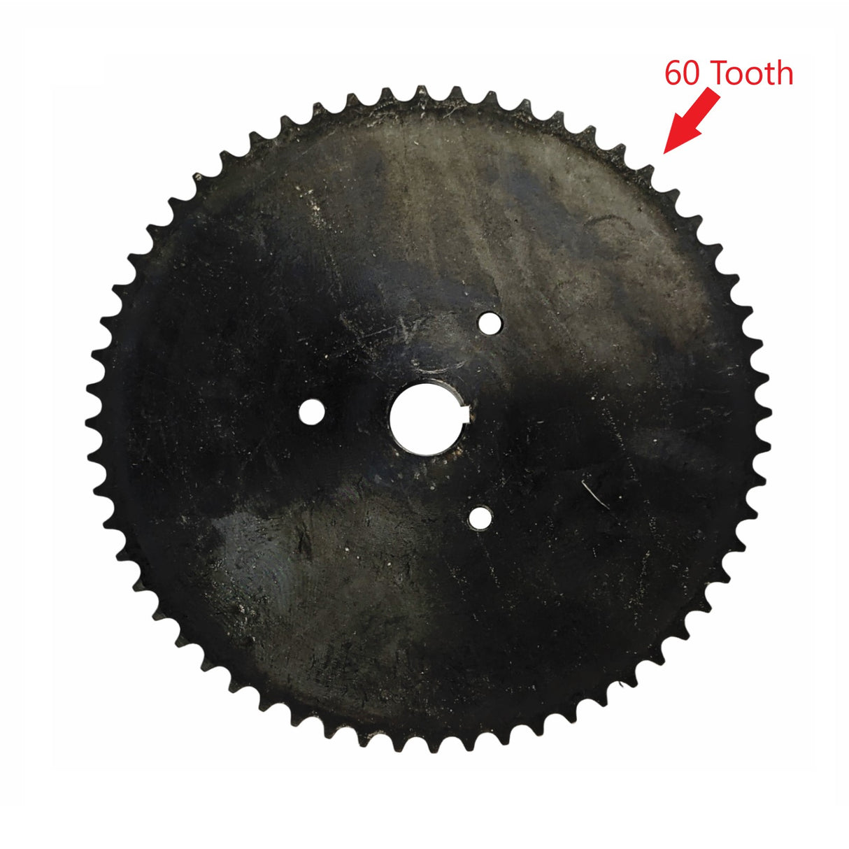 Rear Sprocket 40/41/420 60T with 1" Bore & 1/4" Keyway - Go-Kart Live Axle