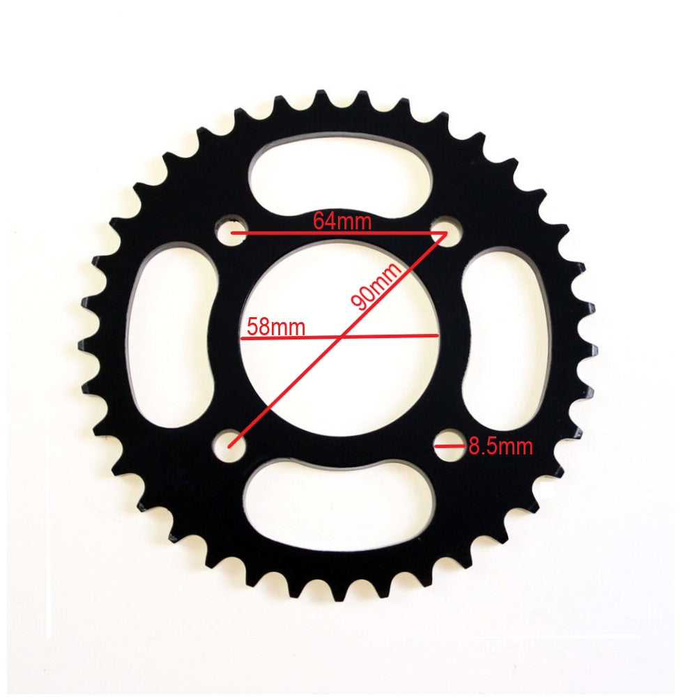 Rear Sprocket 420 37T Drive Chain 50cc - 110cc 125cc Dirt Pit Bike