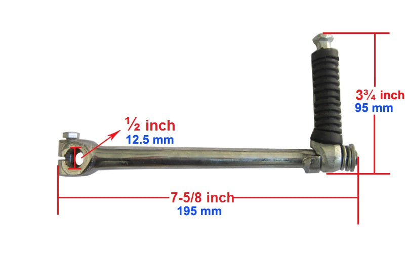 Kick Start Starter Lever Honda XR CRF 50 Pit Bikes 50cc 70cc