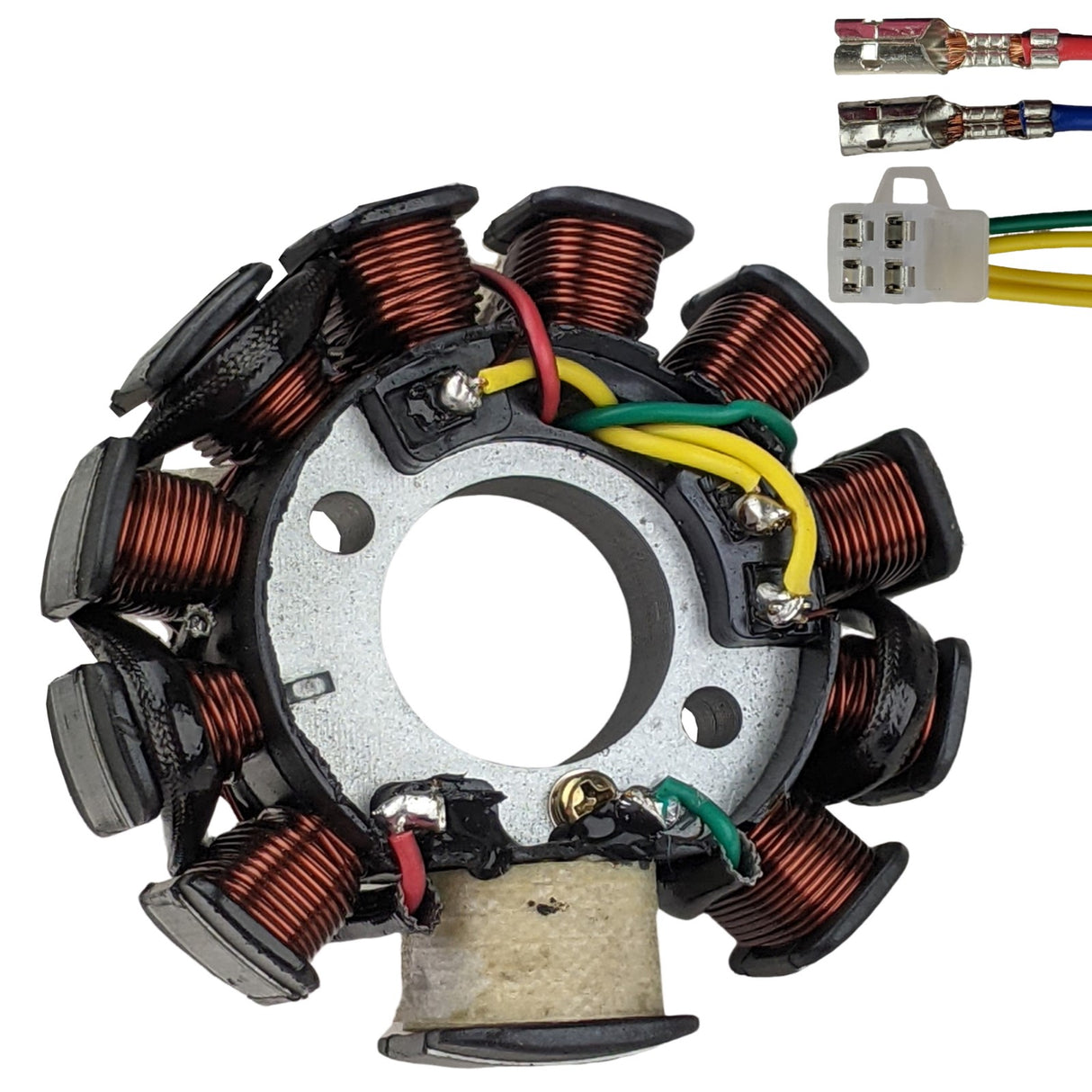 11 Coil Stator Magneto 6 Wire for 125cc 150cc GY6 Scooter Moped Compatible with TAOTAO SUNL JCL ROKETA BAJA
