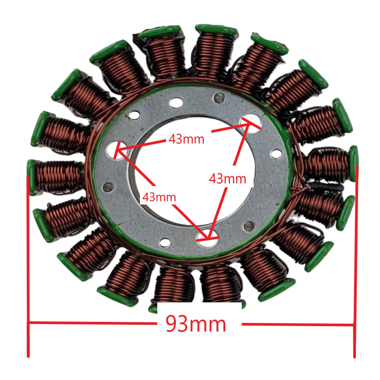 Stator Magneto Linhai Yamaha 260cc-300cc Engine Scooter 93mm OD