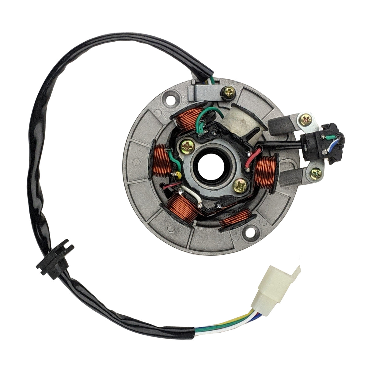 Stator Magneto - 6 Coil 5-Wire - 49cm Cable- 140cc Dirt Bike Apollo