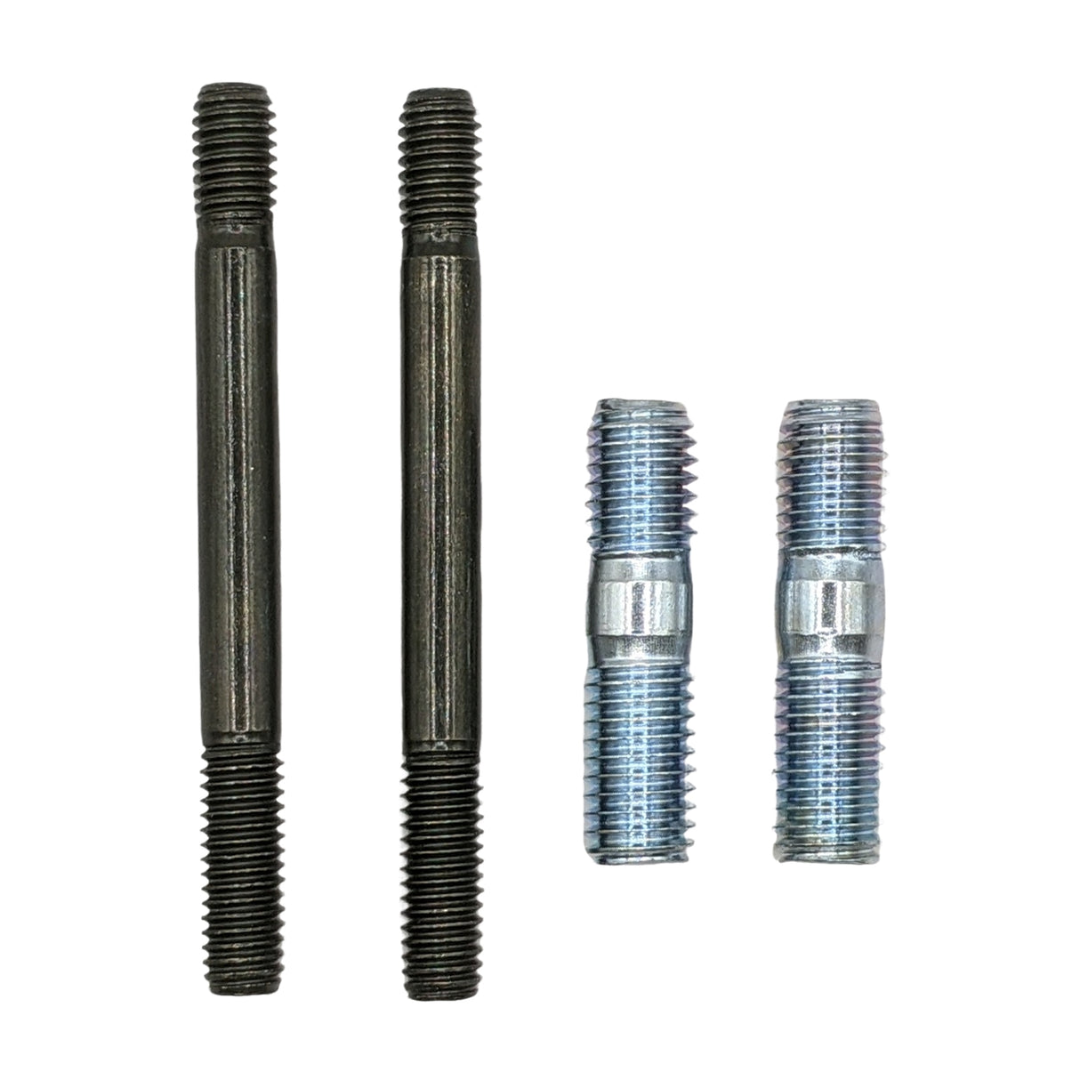 Cylinder Head Studs & Exhaust Nuts M6-1.0x63 M8-1.25x32 for GY6-B 4-Stroke 200cc 1P63QML EFI Engines