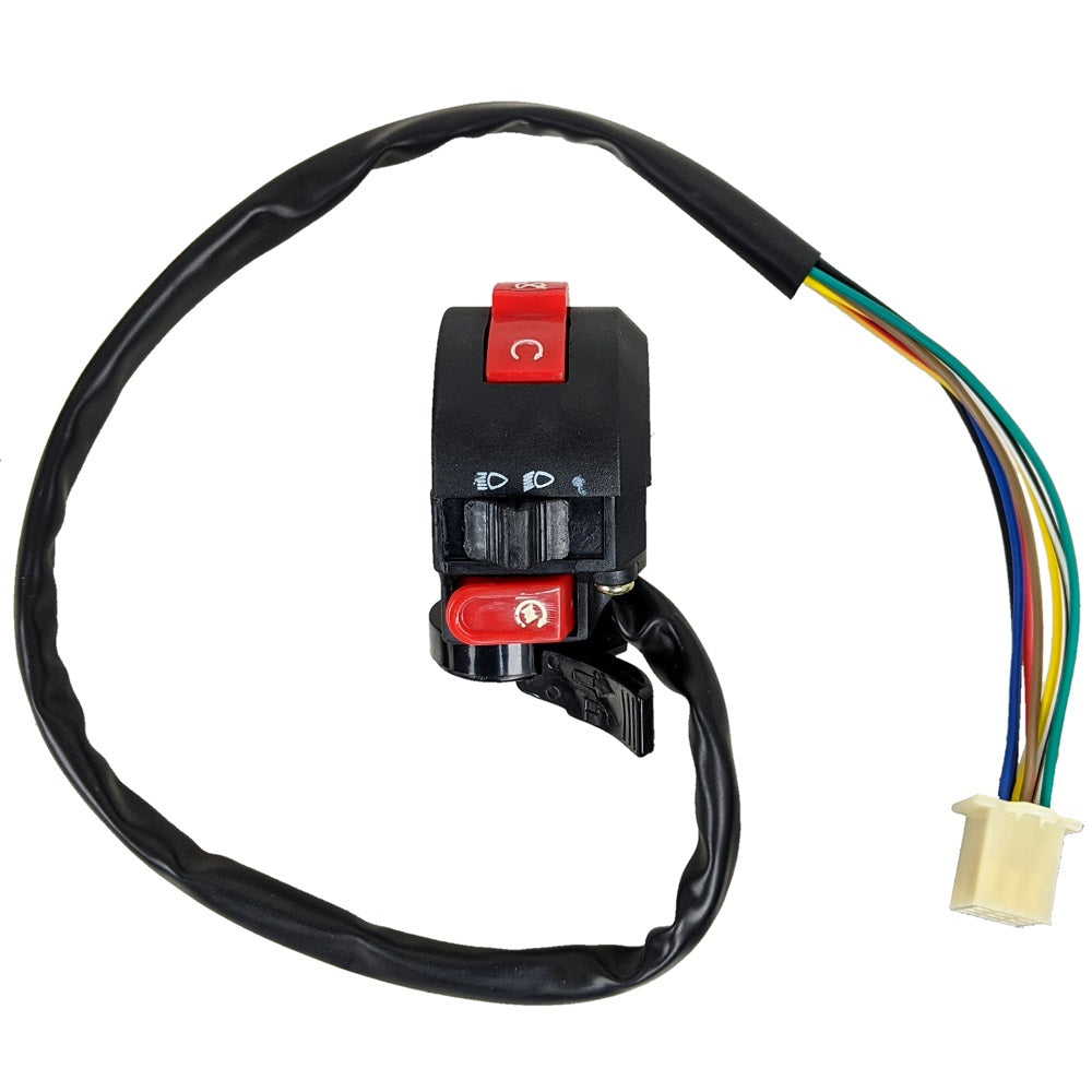Handlebar Switch - 7 Wire - Left - Version ATV-20-110