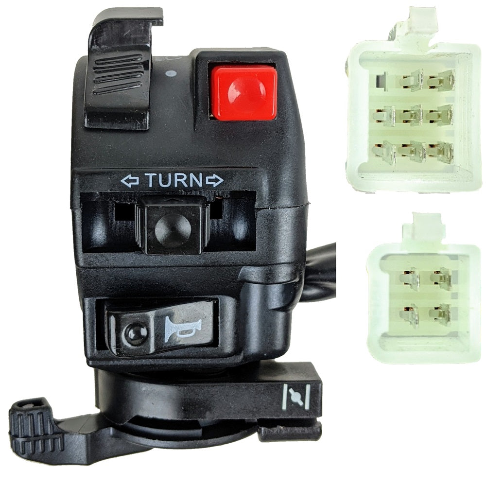 Handlebar Switch - 12 Wire - Left - Version Choke