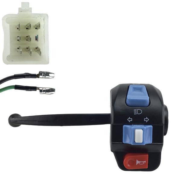 Handlebar Switch - 8 Wire - Left - Version Scooter
