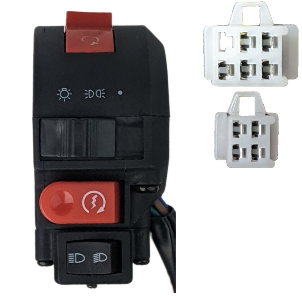 Handlebar Switch - 9 Wire - Left - ATV