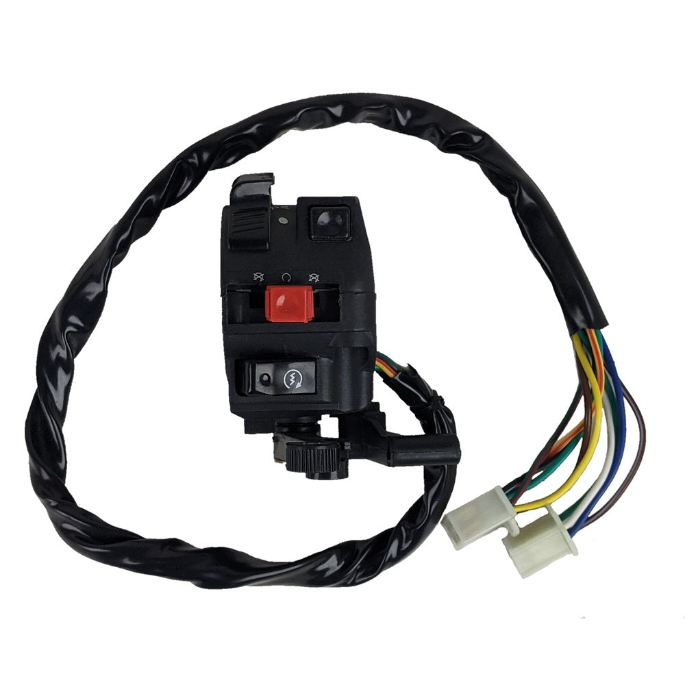 Handlebar Switch - 10 Wire - Left - with Choke
