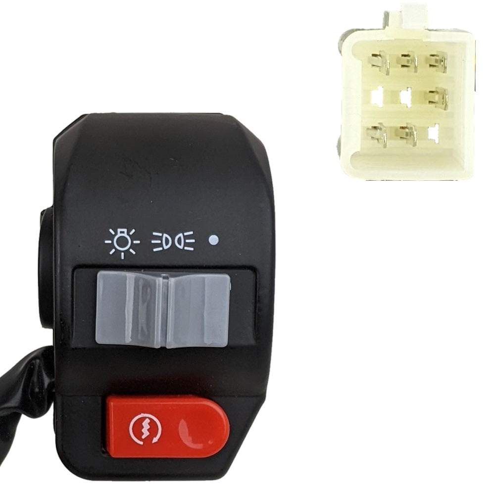 Handlebar Switch - 6-Wire - Right - Version Gator 50B
