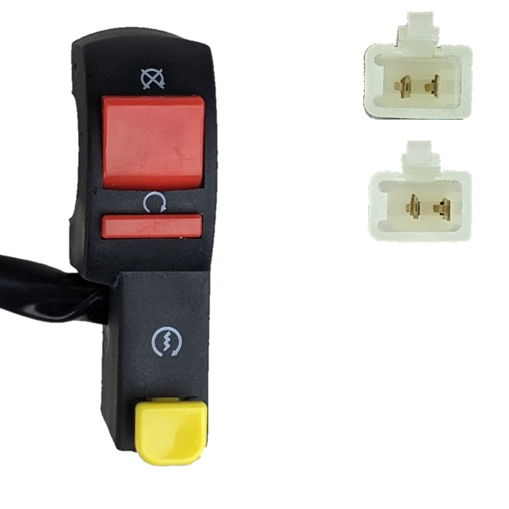 Handlebar Start Kill Switch - 4 Wire - Right