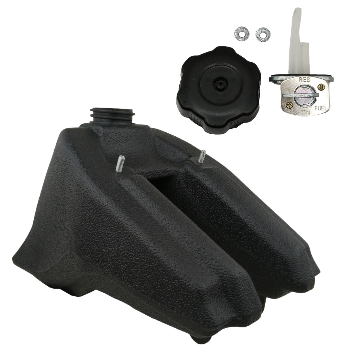 ATV Gas Tank with Gas Cap & Petcock for 50cc ATV