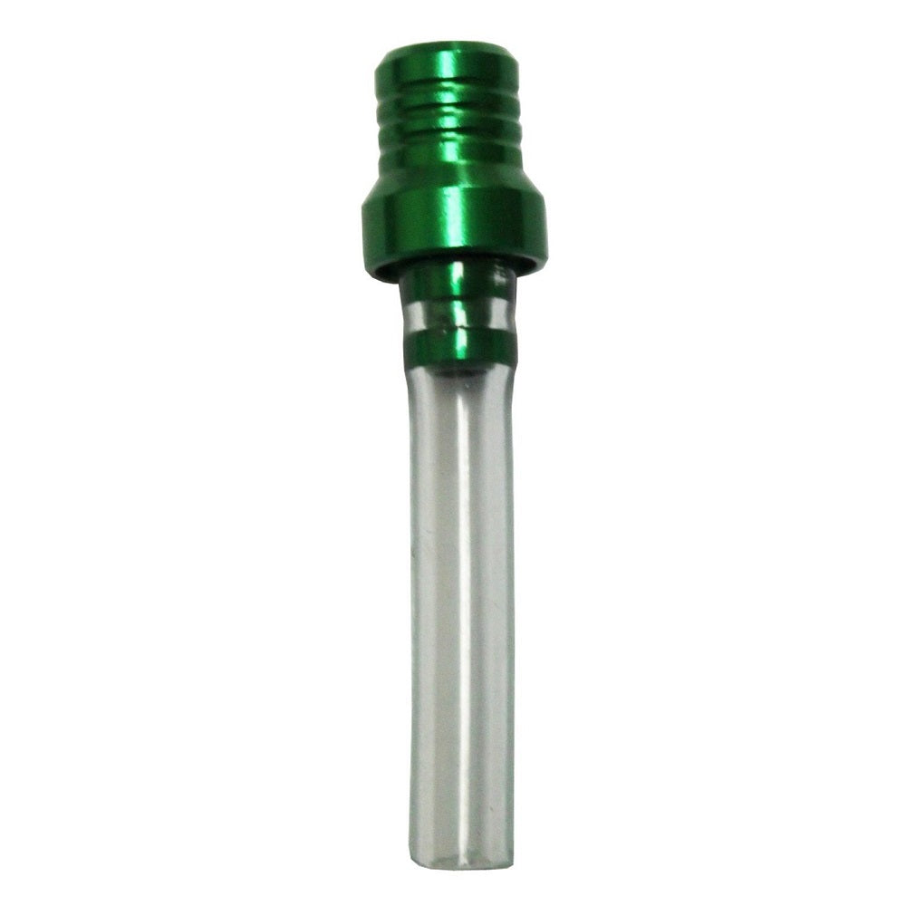 GREEN- Fuel Tank Cap Vent Aluminum Breather, Dirt Bike