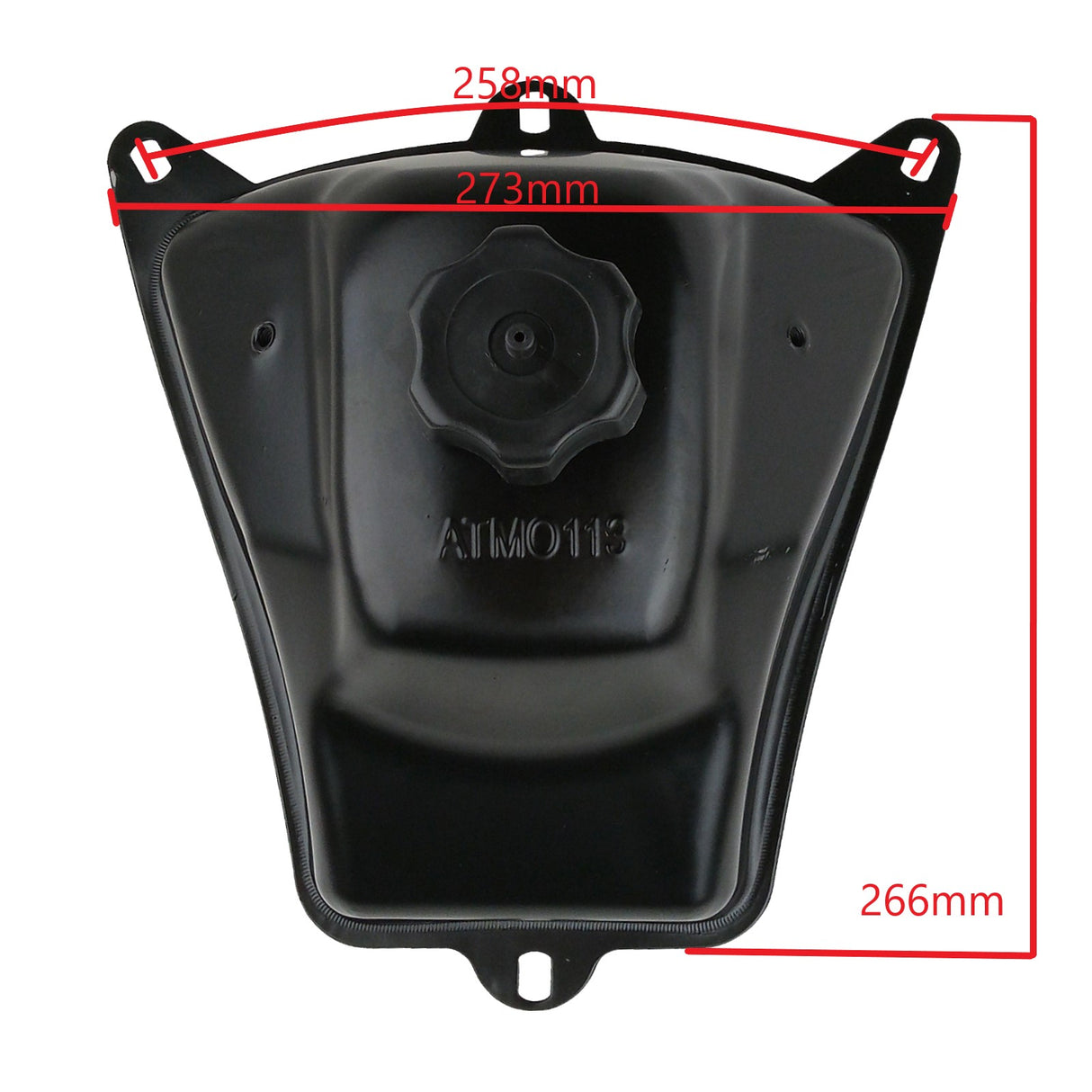 Metal Gas Fuel Tank with Gas Cap for Taotao 90cc-125cc Dirt Bikes Taotao ATD90A ATD125C DB10 DB14 XR-125 Dirt Bikes