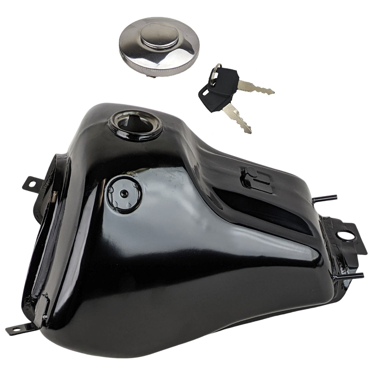 Gas Tank & Locking Cap - Apollo 007 X5 X7 110cc 125cc Dirt Bikes