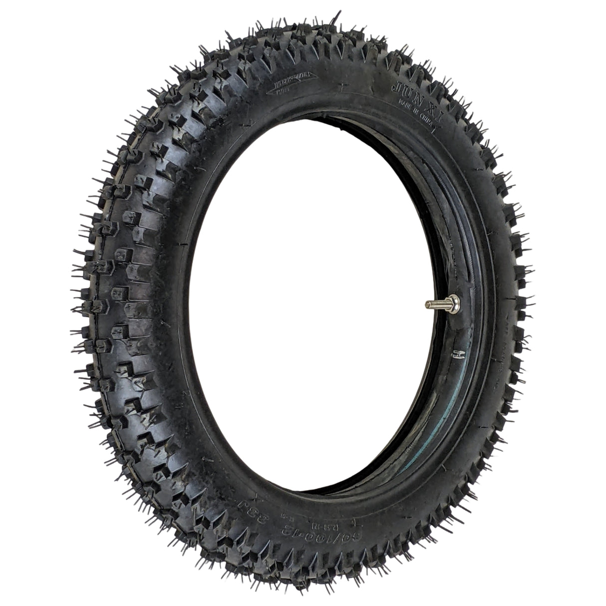 Front 60/100-12 Tire with 2.75-12 Inner Tube Kit for 50cc-125cc Off Road Motocross CRF Dirt Pit Bikes