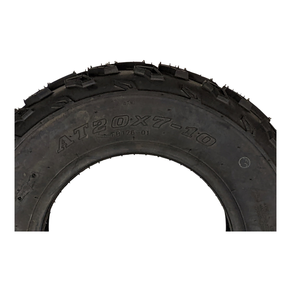 RedCap Front Tire Size 20x7-10 Tubeless Specifically Designed for 10 Inch Front Wheel Rim ATV, UTV, Quad - Precision Designed for Optimal Performance Superior Grip & Longevity