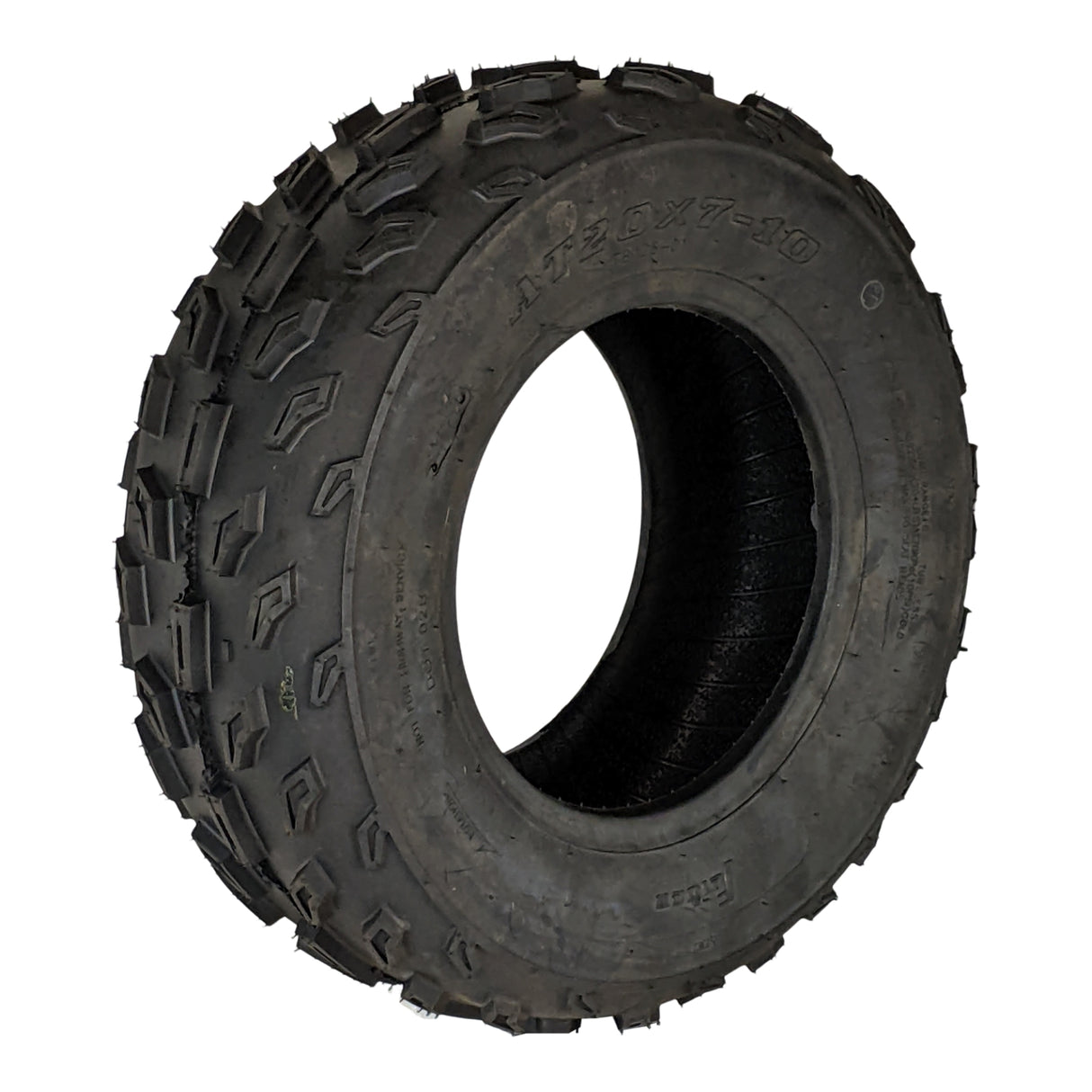 RedCap Front Tire Size 20x7-10 Tubeless Specifically Designed for 10 Inch Front Wheel Rim ATV, UTV, Quad - Precision Designed for Optimal Performance Superior Grip & Longevity
