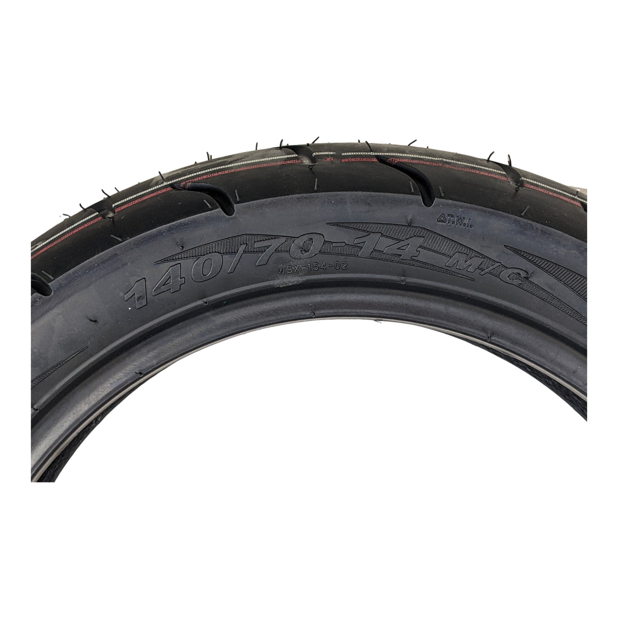 RedCap Tubeless Tire 140/70-14 Front Specifically Designed for Cougar Cycle Falcon 250cc Front Wheel Scooter Motorcycle Precision-Designed for Optimal Performance - Superior Grip & Longevity