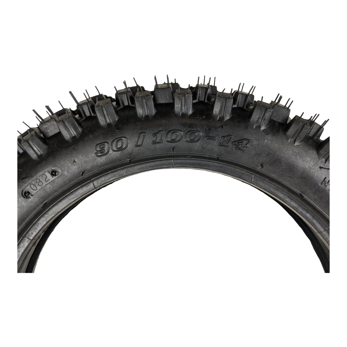 90/100-14 Rear Tire with 3.00-14 Inner Tube - for Off-Road Motocross 125cc-150cc Tao Tao, Apollo, Rfzx18, CRF80R, KLX125 Pit Dirt Bike