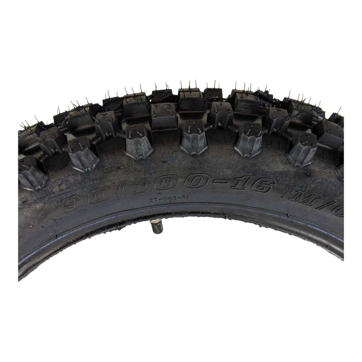 90/100-16 Rear Tire with Inner Tube for 50cc-250cc CR85 CR80 CRF125 Dirt Pit Bikes