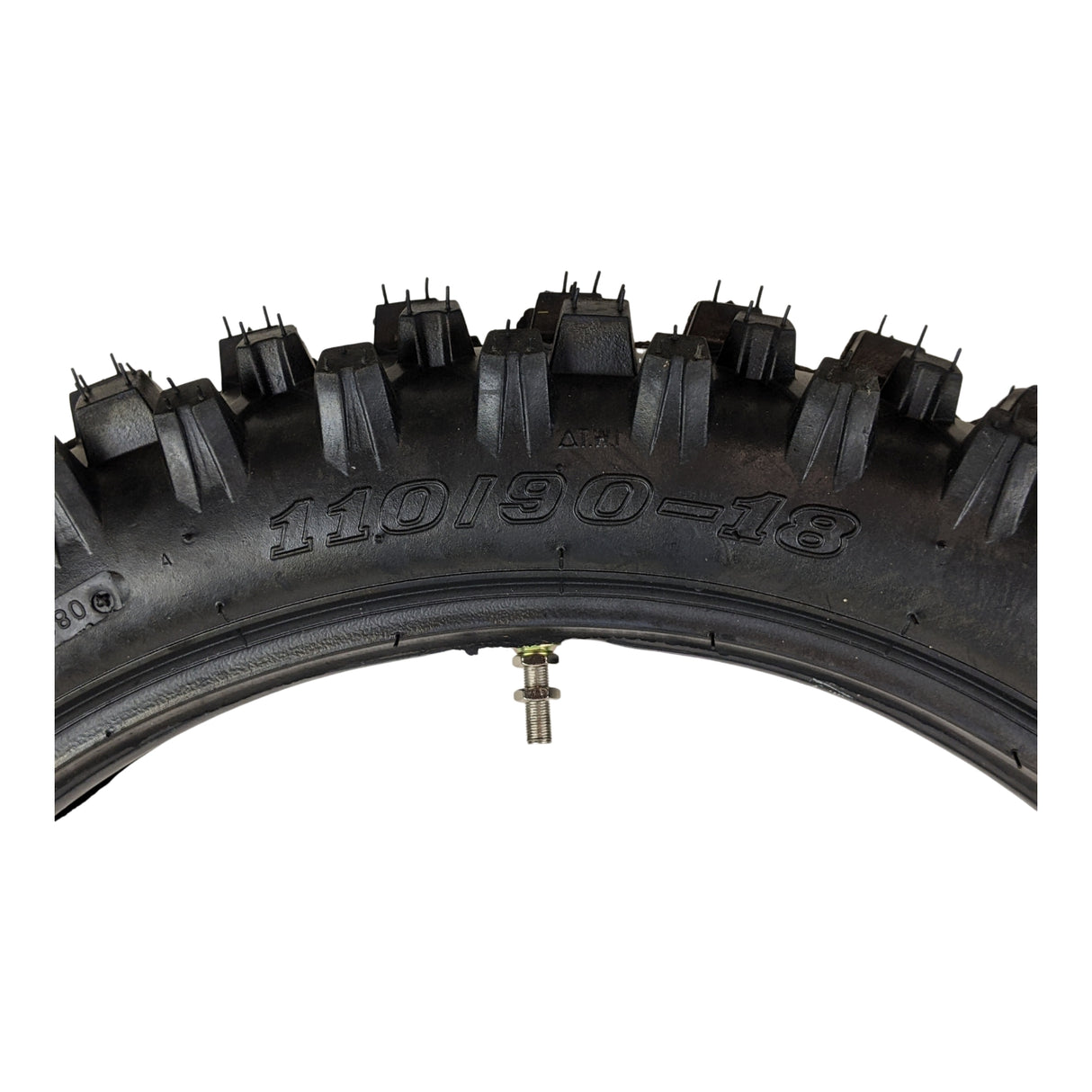 Rear 110/90-18 Tire with Inner Tube Set for Off-Road Motocross 125cc-150cc Pit Dirt Bike