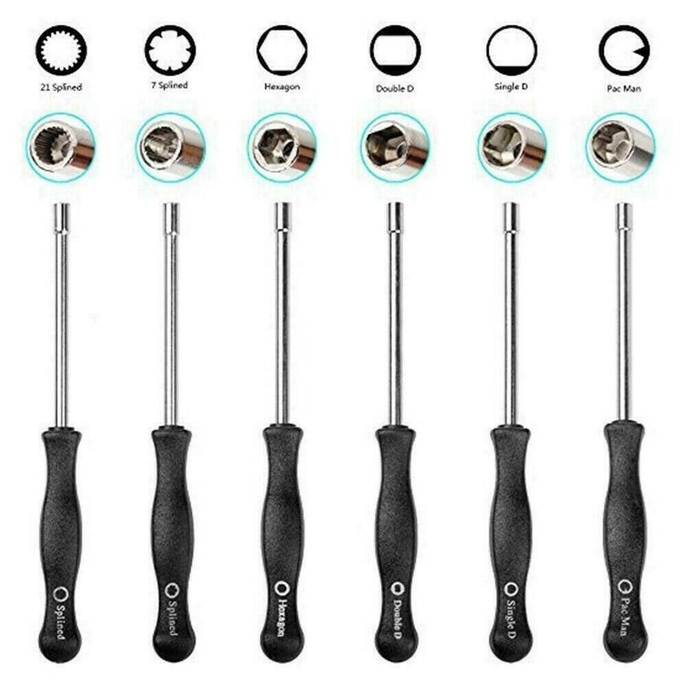 6 Pcs Carburetor Adjusting Tool Kit with Carrying Case for Common 2 Cycle Carburator Engine